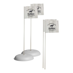 Indoor Training Flags with bases Image