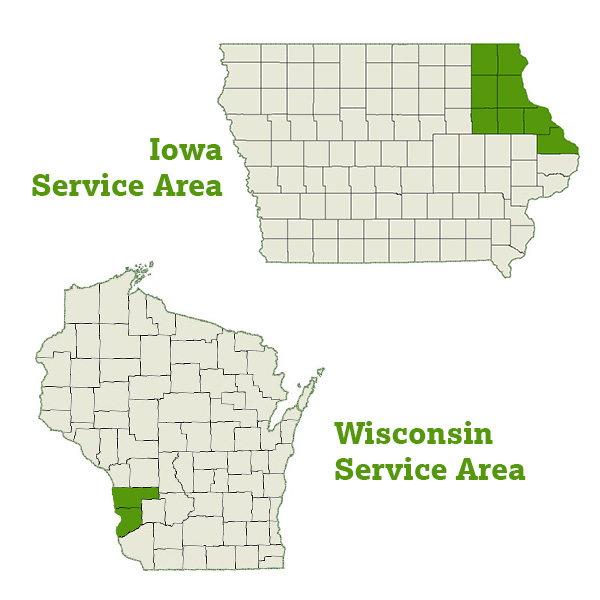 DogWatch of Northeast Iowa Service Area