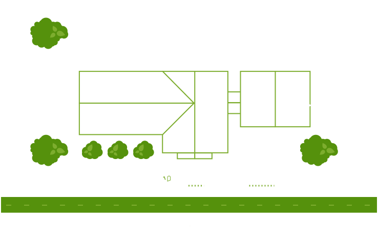 Front and back yards Image
