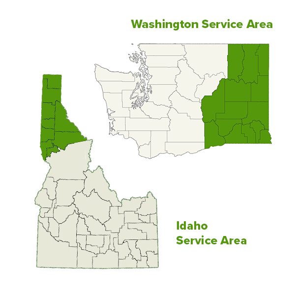 DogWatch of Spokane and Northern Idaho Service Area