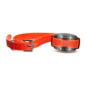 BigLeash extra receiver with an orange band