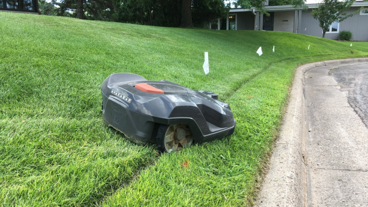 DogWatch-Blog-Featured-Image-Mowers-745×420 (1) Do Robotic Lawn Mowers Work If You Have a DogWatch® Hidden Fence?, robo mower