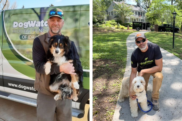 DogWatch Dealers of the Year 2025: Tony Hoggarth of DogWatch of Idaho (left) and Chris Julian of DogWatch of Greenville-Spartanburg (right)