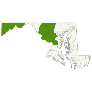 DogWatch of Central Maryland service area map