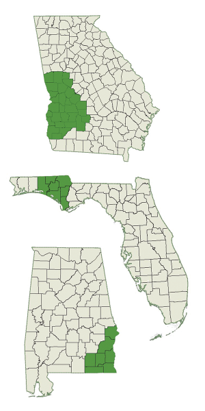 DogWatch SE service area map