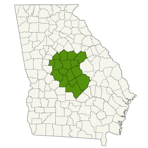 DogWatch of Central Georgia service area map