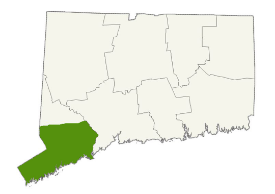 Fido’s Fences of Lower Fairfield County service area map