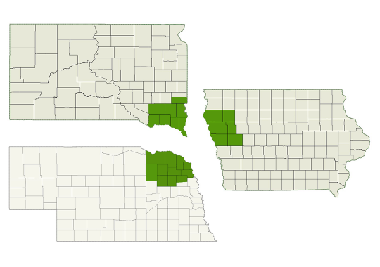DogWatch of Sioux City service area map