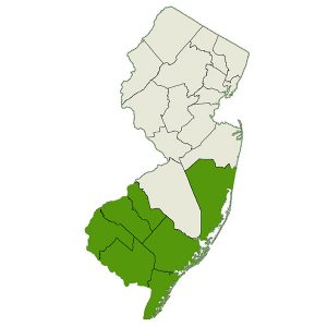 DogWatch of South Jersey service area map
