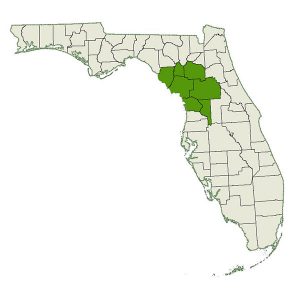 DogWatch of Mid-Florida service area map