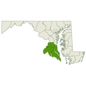 DogWatch of Southern Maryland service area map