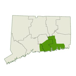 DogWatch of Southeastern Connecticut service area map