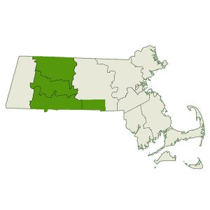 DogWatch of Western Massachusetts service area map