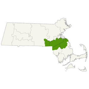 DogWatch of Eastern MA service area map